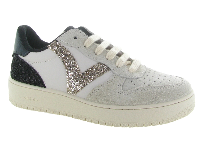 baskets et sneakers - Tendance - femme - Cuir - Glitter - Paillettes - Victoria
