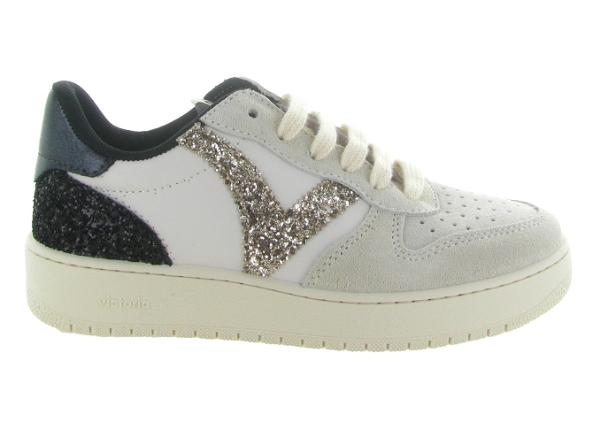 baskets et sneakers - Tendance - femme - Cuir - Glitter - Paillettes - Victoria6807001_2