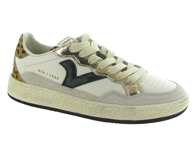 baskets et sneakers - Tendance - femme - Cuir - Multicolor - Victoria