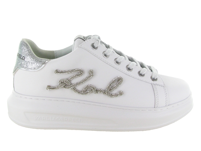 baskets et sneakers - Tendance - femme - Cuir - Blanc - Karl lagerfeld6807601_2