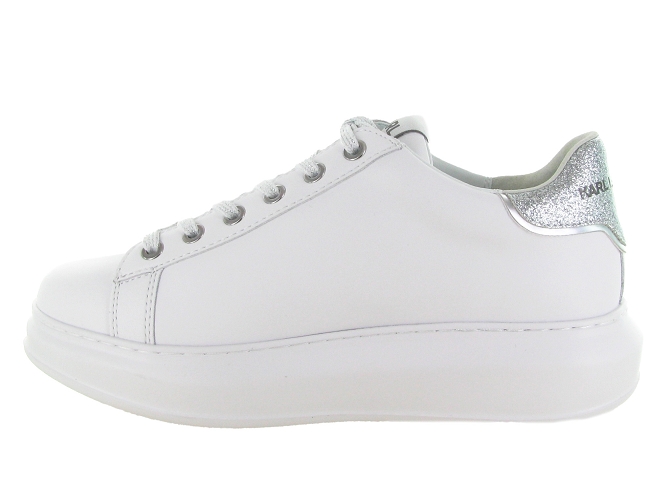 baskets et sneakers - Tendance - femme - Cuir - Blanc - Karl lagerfeld6807601_4