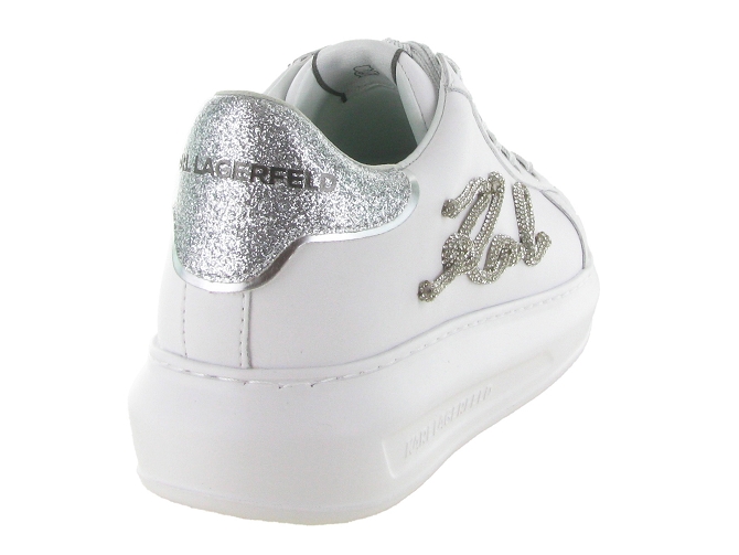 baskets et sneakers - Tendance - femme - Cuir - Blanc - Karl lagerfeld6807601_5