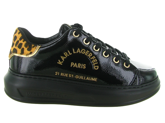 baskets et sneakers - Tendance - femme - Cuir - Noir - Karl lagerfeld6807801_2