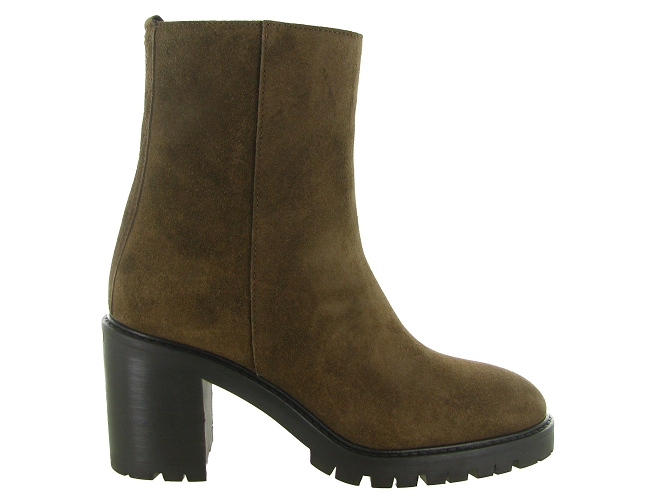 bottines et boots - Casual - femme - Nubuck - Marron - Alpe6808401_2
