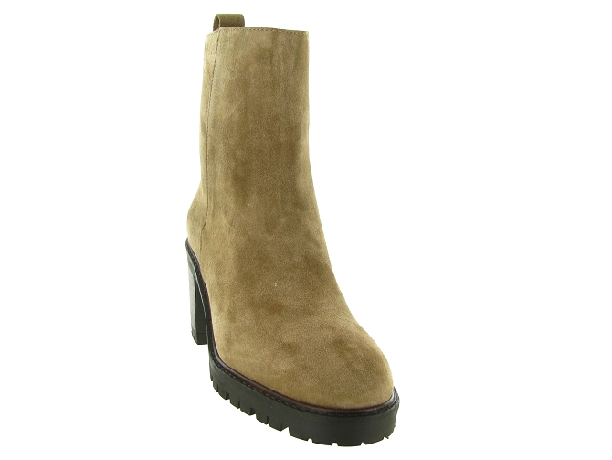 bottines et boots - Casual - femme - Nubuck - Taupe - Alpe6808402_3