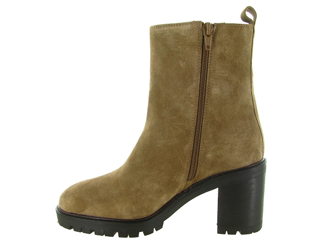 bottines et boots - Casual - femme - Nubuck - Taupe - Alpe6808402_4