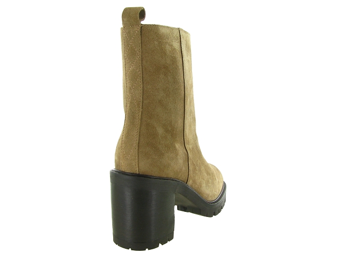 bottines et boots - Casual - femme - Nubuck - Taupe - Alpe6808402_5