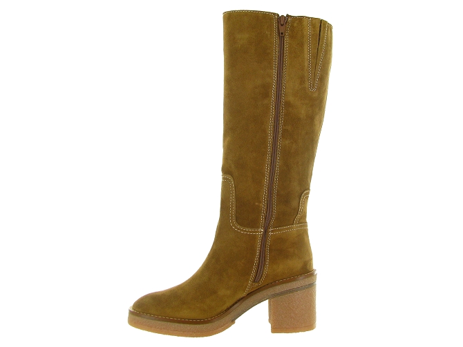 bottes - Casual - femme - Nubuck - Camel - Alpe6808701_4