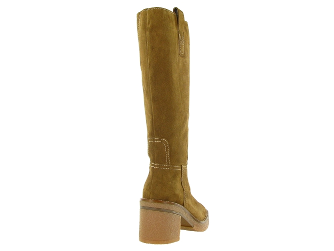 bottes - Casual - femme - Nubuck - Camel - Alpe6808701_5