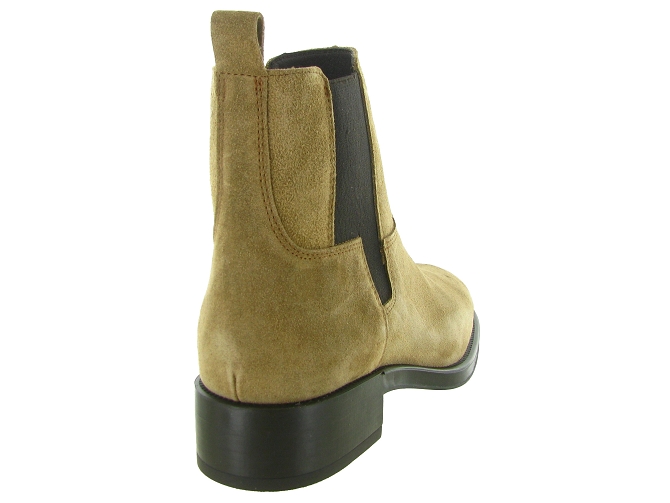 bottines et boots - Chelsea - femme - Nubuck - Beige - Alpe6808901_5