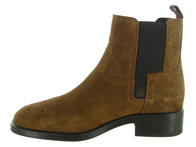 bottines et boots - Chelsea - femme - Nubuck - Marron - Alpe6808902_4