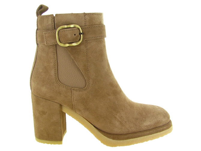 bottines et boots - Chelsea - femme - Nubuck - Taupe - Alpe6809001_2