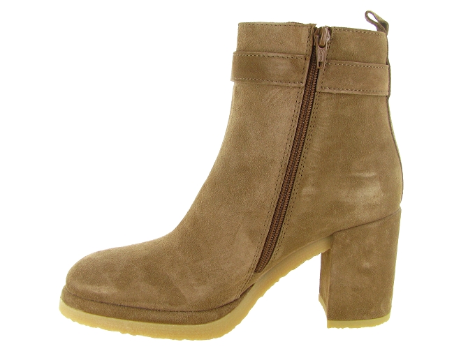 bottines et boots - Chelsea - femme - Nubuck - Taupe - Alpe6809001_4