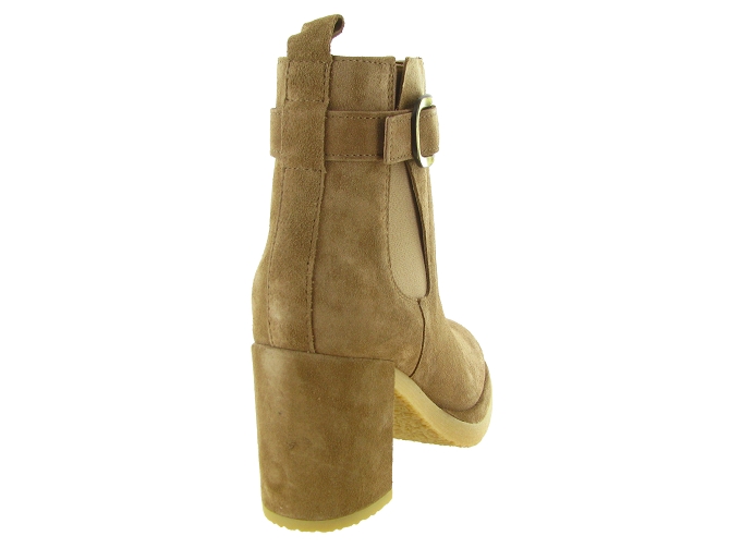bottines et boots - Chelsea - femme - Nubuck - Taupe - Alpe6809001_5