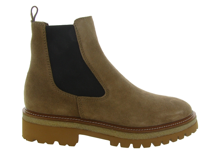 bottines et boots - Chelsea - femme - Nubuck - Taupe - Alpe