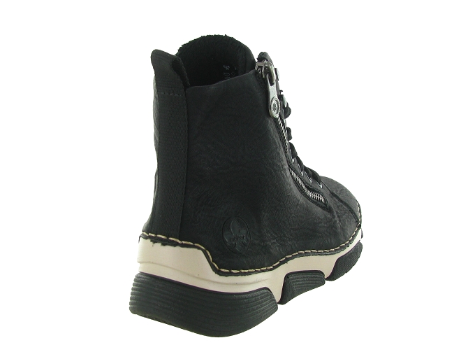 apres ski bottes fourrees - Botte fourrée - femme - Synthétique - Noir - Rieker6809401_5