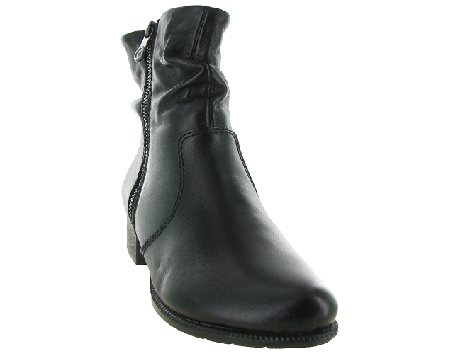 apres ski bottes fourrees - Bottine chaude - femme - Cuir - Noir - Rieker6809501_3