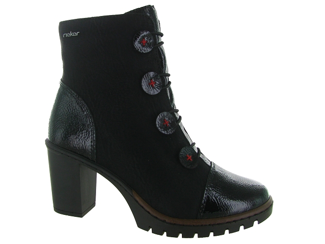 bottines et boots - Classique & Chic - femme - Synthétique - Noir - Rieker
