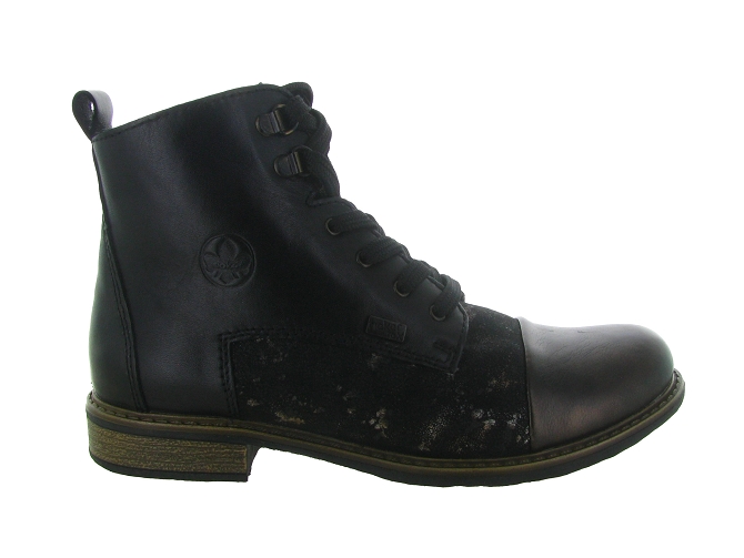 apres ski bottes fourrees - Botte fourrée - femme - Fourrure - Noir - Rieker6809701_2