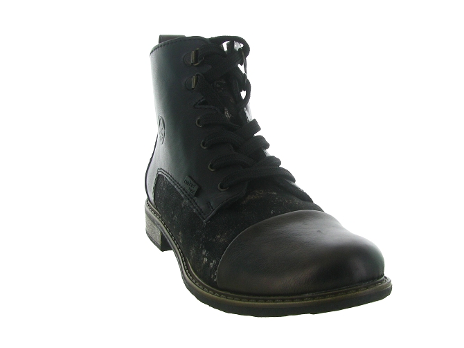 apres ski bottes fourrees - Botte fourrée - femme - Fourrure - Noir - Rieker6809701_3