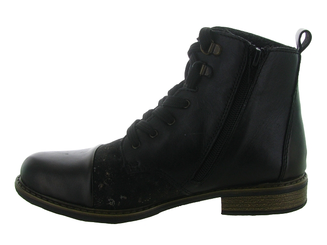 apres ski bottes fourrees - Botte fourrée - femme - Fourrure - Noir - Rieker6809701_4