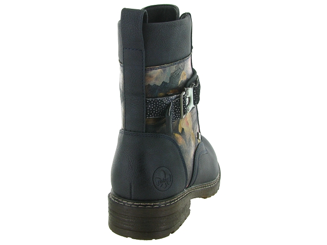 bottines et boots - Casual - femme - Synthétique - Bleu - Rieker6809901_5