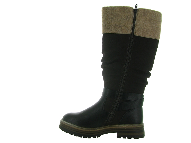 apres ski bottes fourrees - Botte fourrée - femme - Synthétique - Marron - Rieker6810701_4