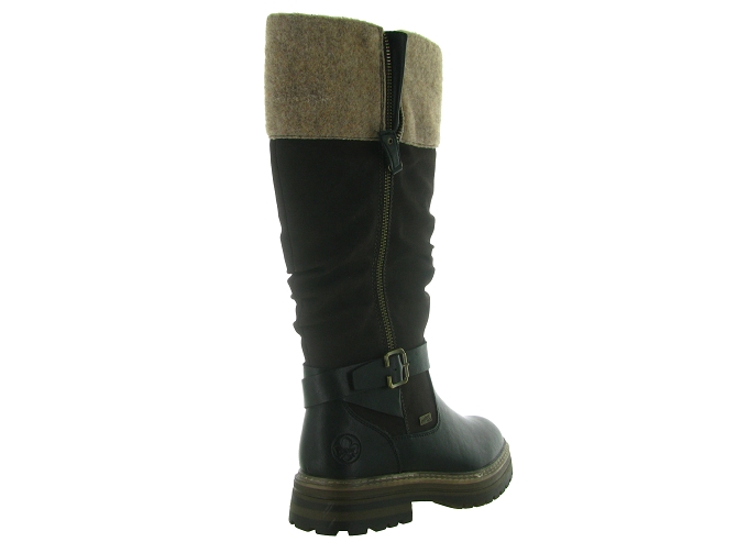 apres ski bottes fourrees - Botte fourrée - femme - Synthétique - Marron - Rieker6810701_5