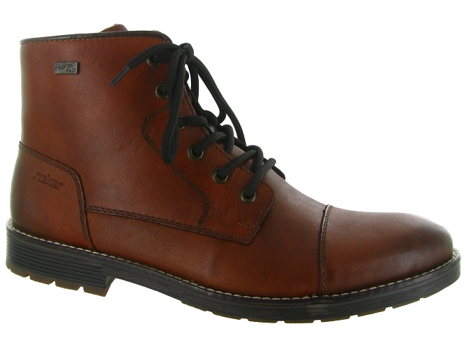 bottines et boots - Classique & Chic - homme - Cuir - Marron - Rieker