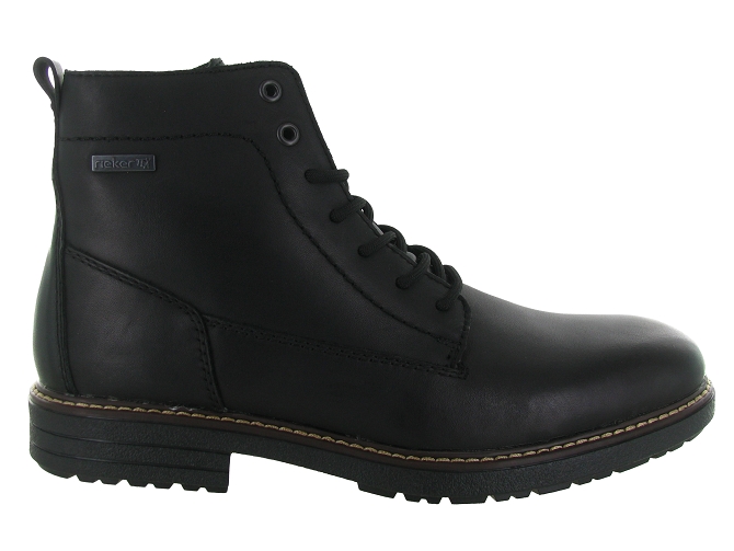 bottines et boots - Classique & Chic - homme - Cuir - Noir - Rieker6811301_2