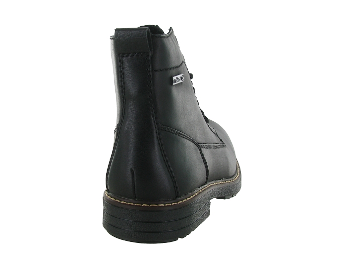 bottines et boots - Classique & Chic - homme - Cuir - Noir - Rieker6811301_5