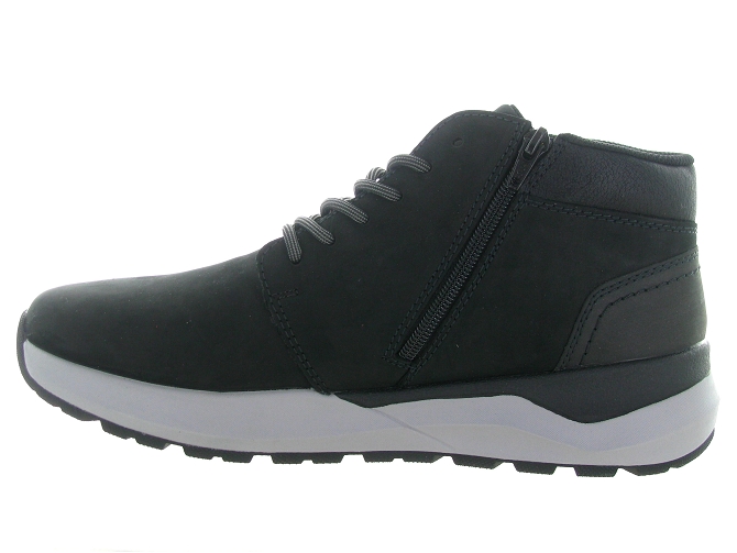 chaussures a lacets - Confort et décontracté - homme - Cuir - Noir - Rieker6811501_4