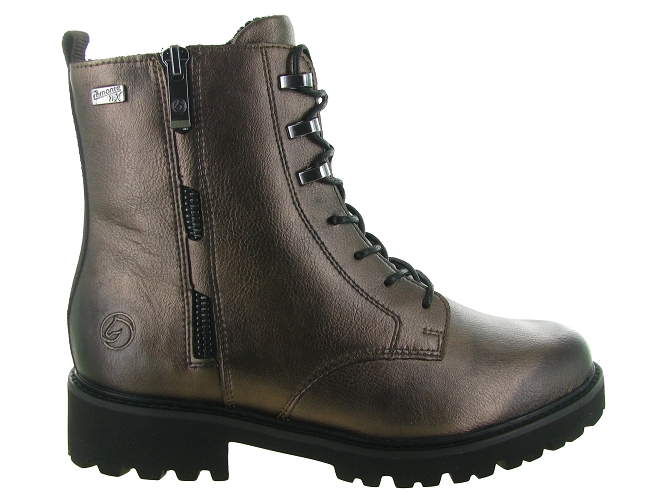 bottines et boots - Classique & Chic - femme - Cuir - Bronze - Remonte6812001_2