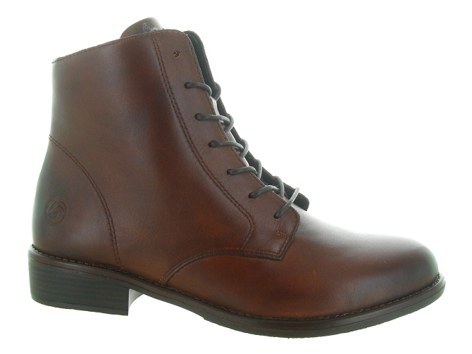 bottines et boots - Classique & Chic - femme - Cuir - Marron - Remonte