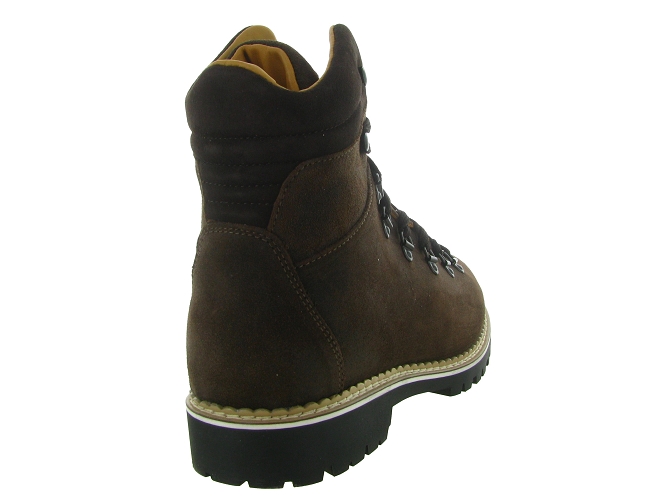 apres ski bottes fourrees - Chaussures neige - homme - Nubuck - Marron - New italia shoes6812902_5