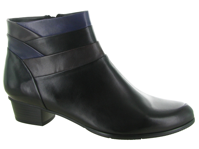 bottines et boots - Classique & Chic - femme - Cuir - Noir - Regarde le ciel...