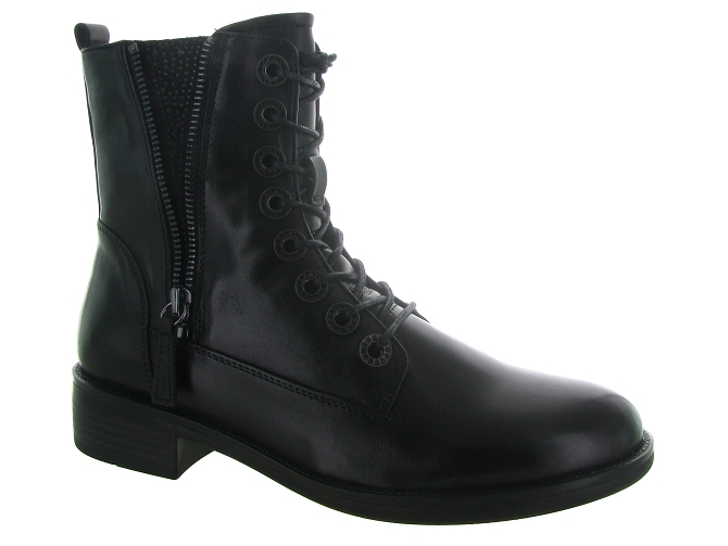 bottines et boots - Classique & Chic - femme - Cuir - Noir - Regarde le ciel...