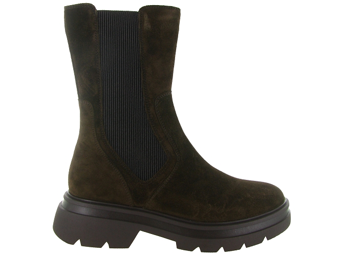 bottines et boots - Casual - femme - Nubuck - Marron - Regarde le ciel...6814601_2