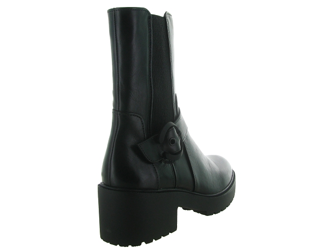 bottines et boots - Motardes - femme - Cuir - Noir - Regarde le ciel...6814701_5