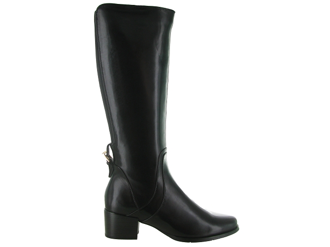 bottes - Casual - femme - Cuir - Noir - Regarde le ciel...6815101_2