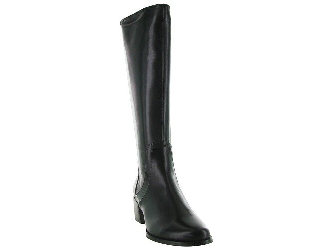 bottes - Casual - femme - Cuir - Noir - Regarde le ciel...6815101_3