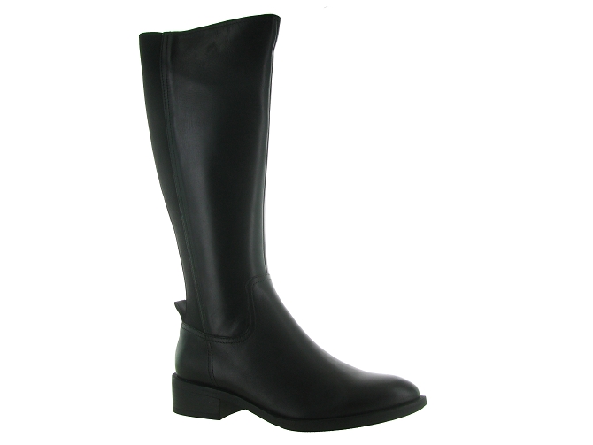bottes - Cavalières - femme - Cuir - Noir - Regarde le ciel...