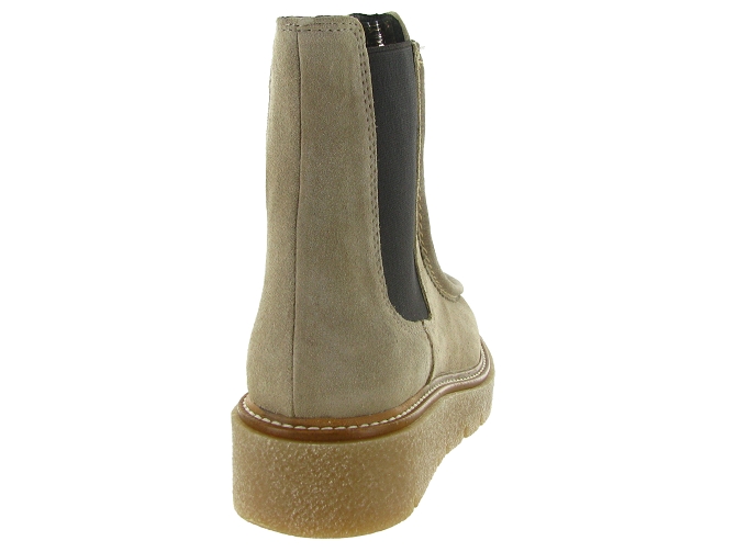 bottines et boots - Casual - femme - Cuir - Taupe - Pedro miralles6815503_5