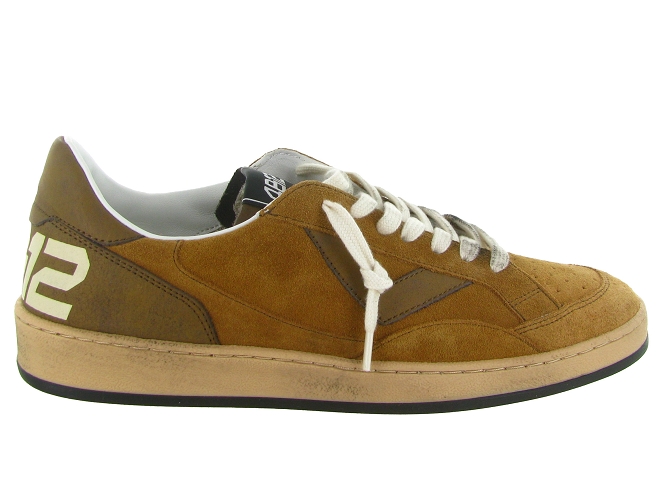 baskets et sneakers - Tendance - homme - Nubuck - Marron - 4b126816301_2
