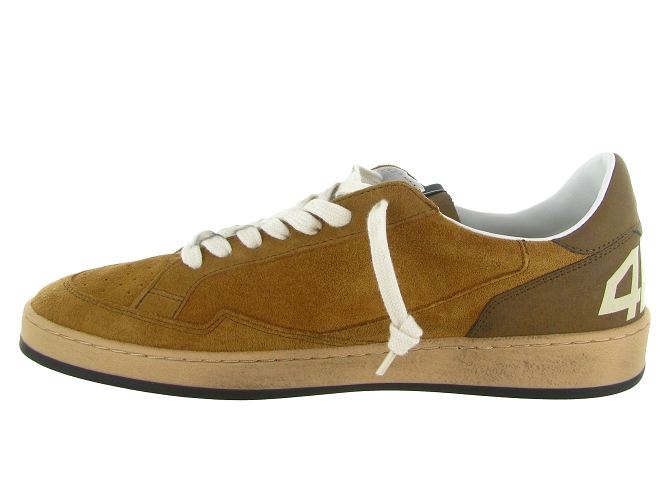 baskets et sneakers - Tendance - homme - Nubuck - Marron - 4b126816301_4