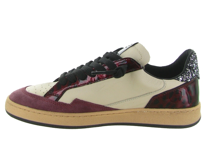baskets et sneakers - Tendance - femme - Cuir - Beige - 4b126816802_4