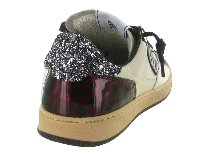 baskets et sneakers - Tendance - femme - Cuir - Beige - 4b126816802_5
