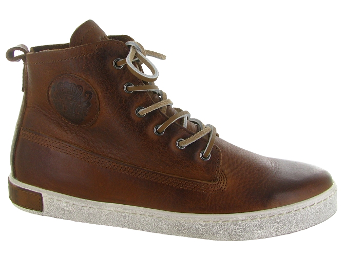 apres ski bottes fourrees - Bottine chaude - homme - Cuir - Marron - Black stone