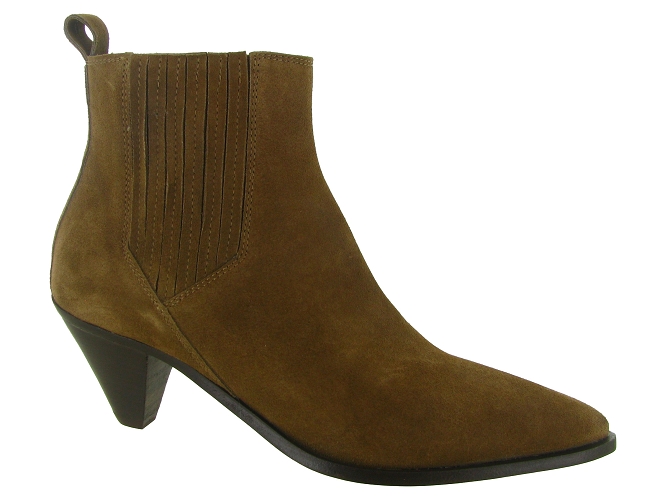 bottines et boots - Classique & Chic - femme - Cuir - Noir - Ducanero