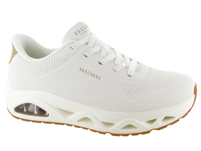 baskets et sneakers - Confort - femme - Synthétique - Blanc - Skechers footwear